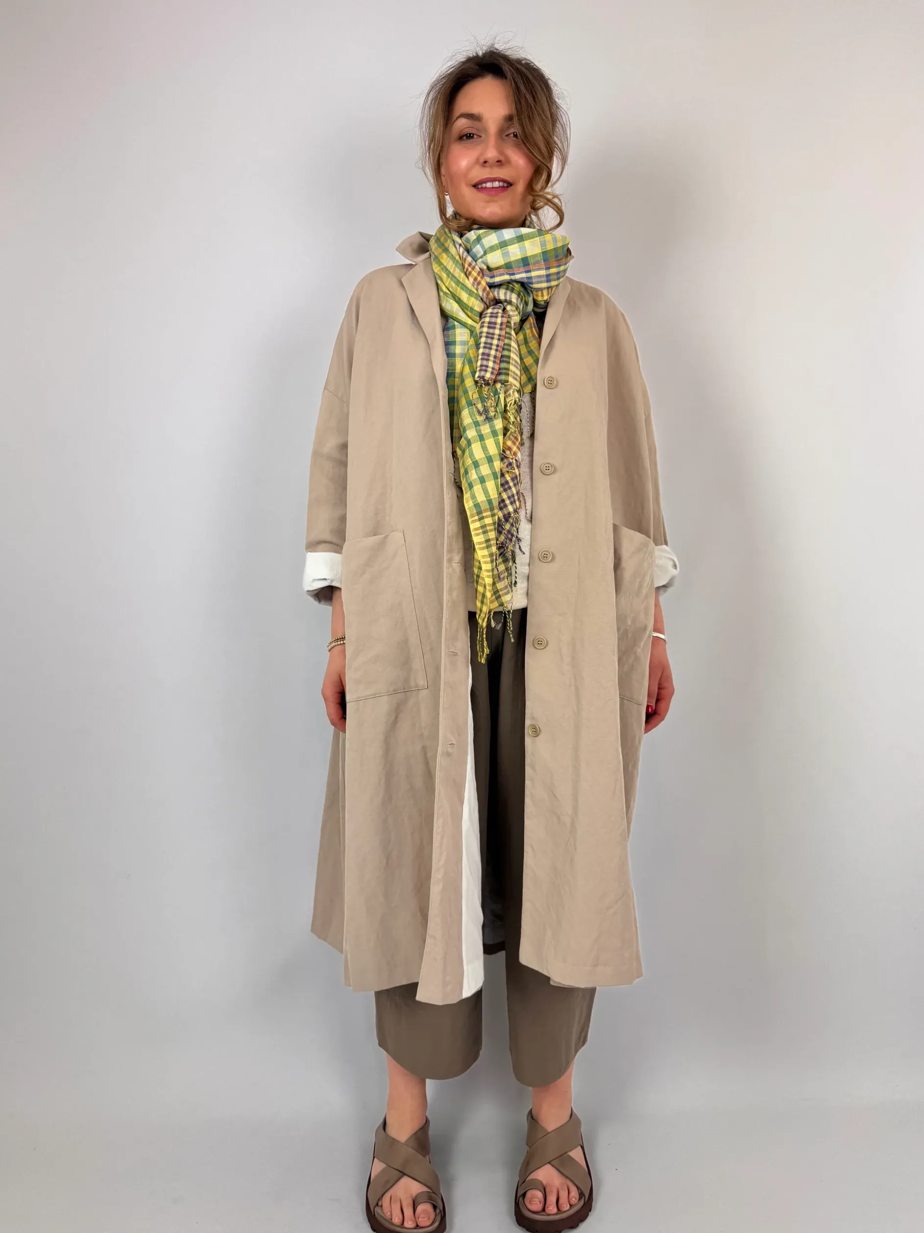 Apuntob 1948 Coat Ecru