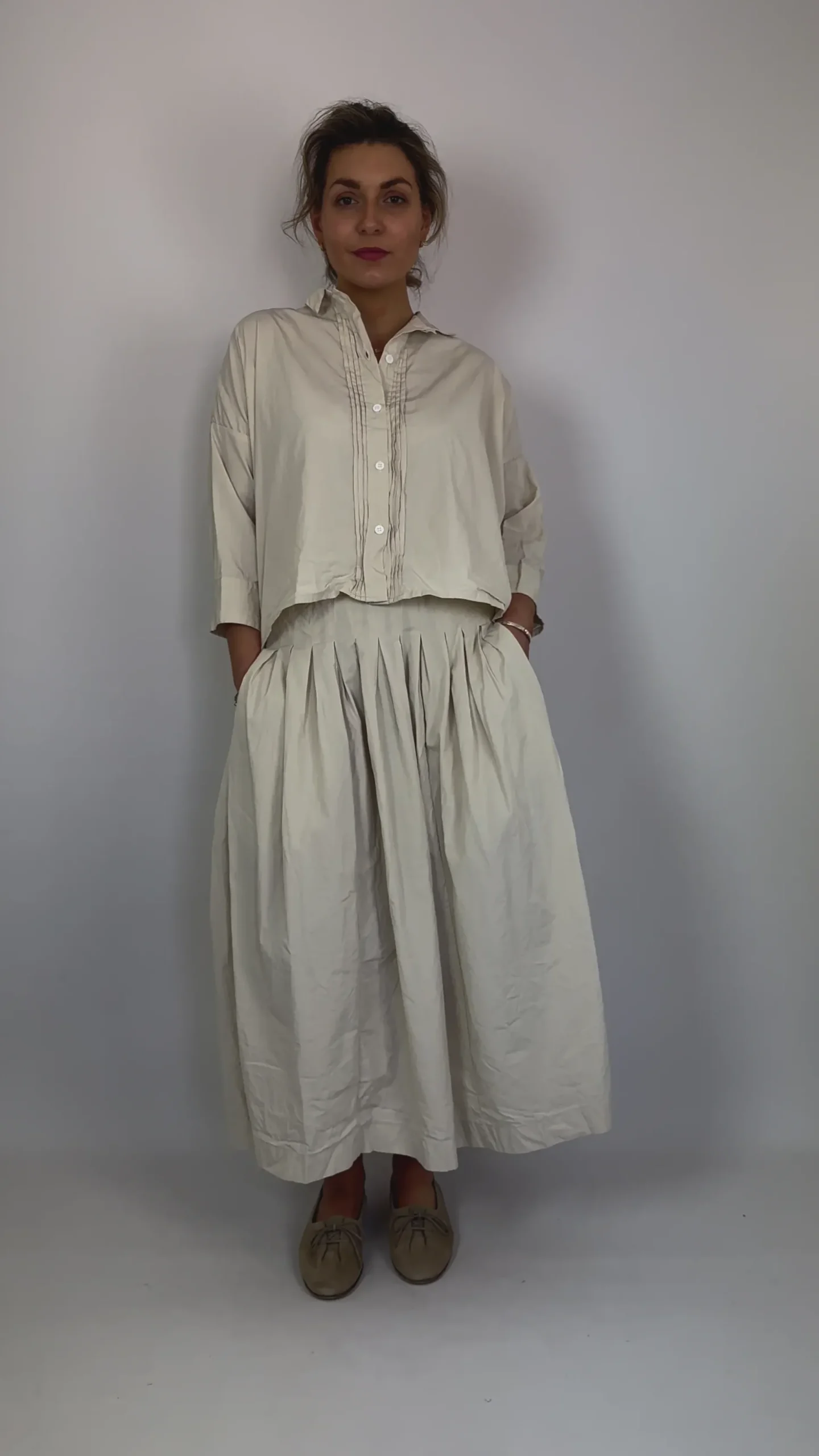 Bergfabel Farmer Skirt Cream
