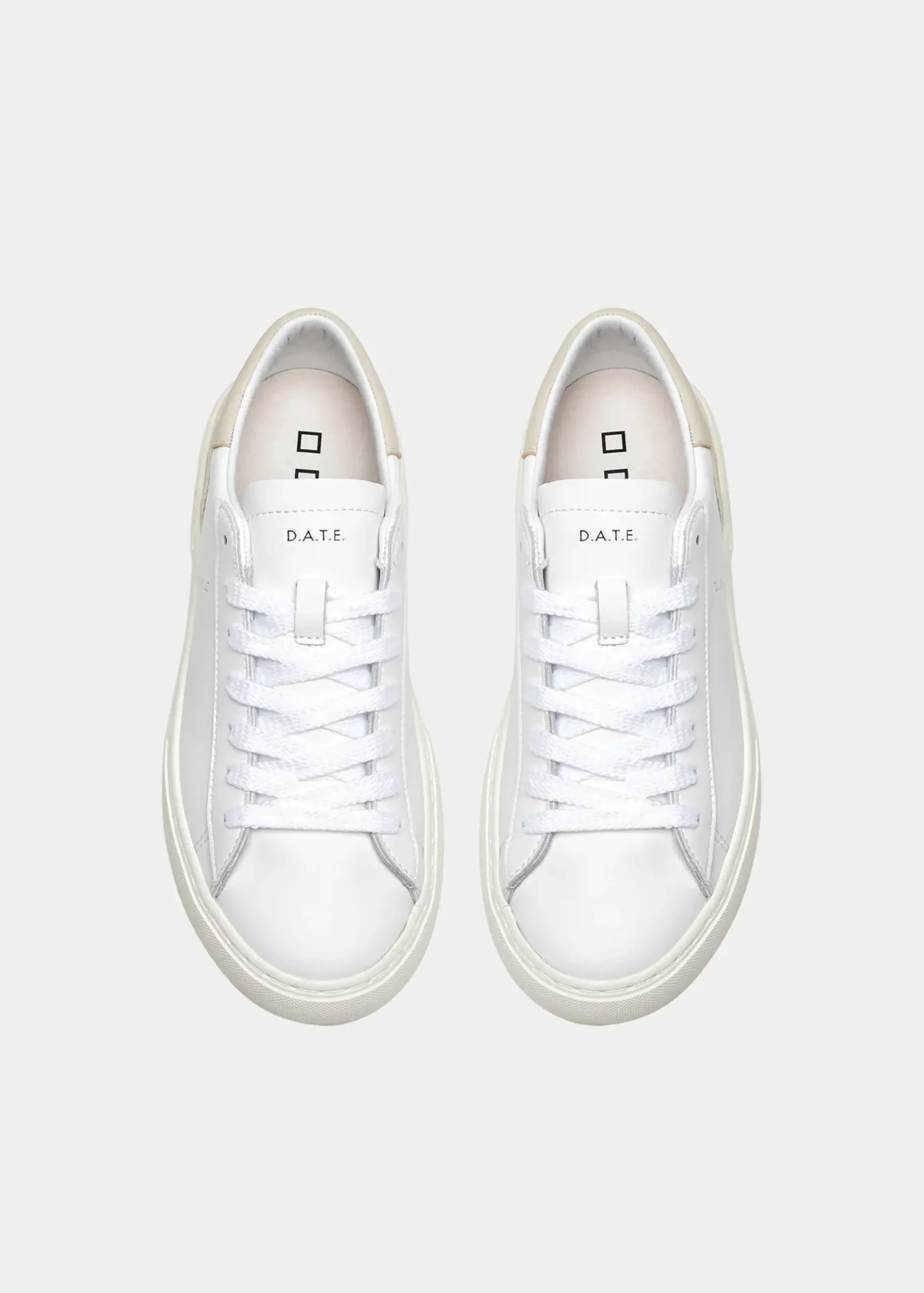 DATE Sonica Trainers White/Beige