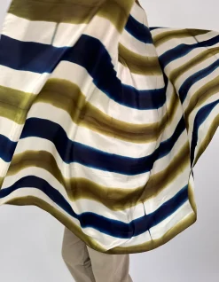 Denovembre Miracle Scarf Blue/Khaki