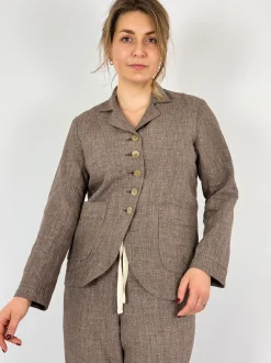 Der Antagonist 33 Jacket Brown Check