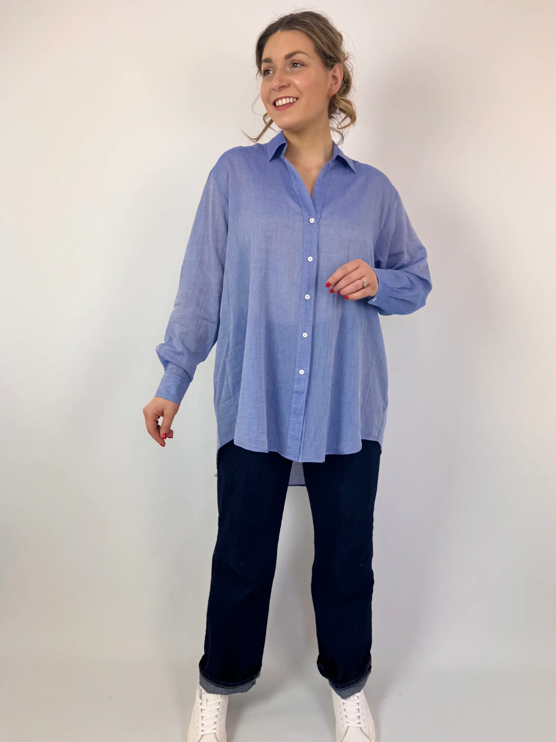 Diega Centia Blouse Blue