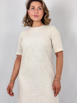 Emin & Paul Linen Dress Cream