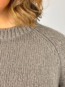 Evam Eva Raglan Jumper Mocha