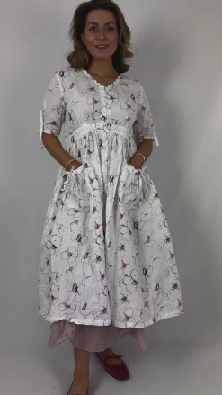 Ewa i Walla Gull-Britt Dress Flower