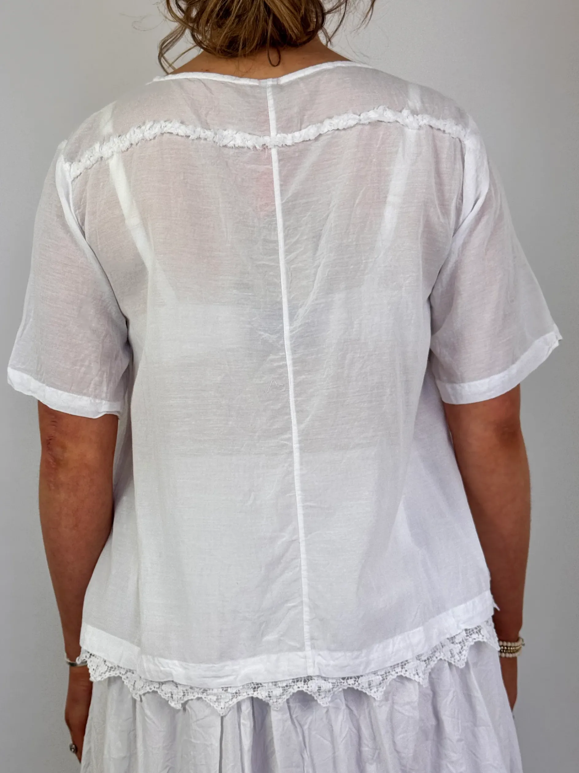 Ewa i Walla Gune Blouse White