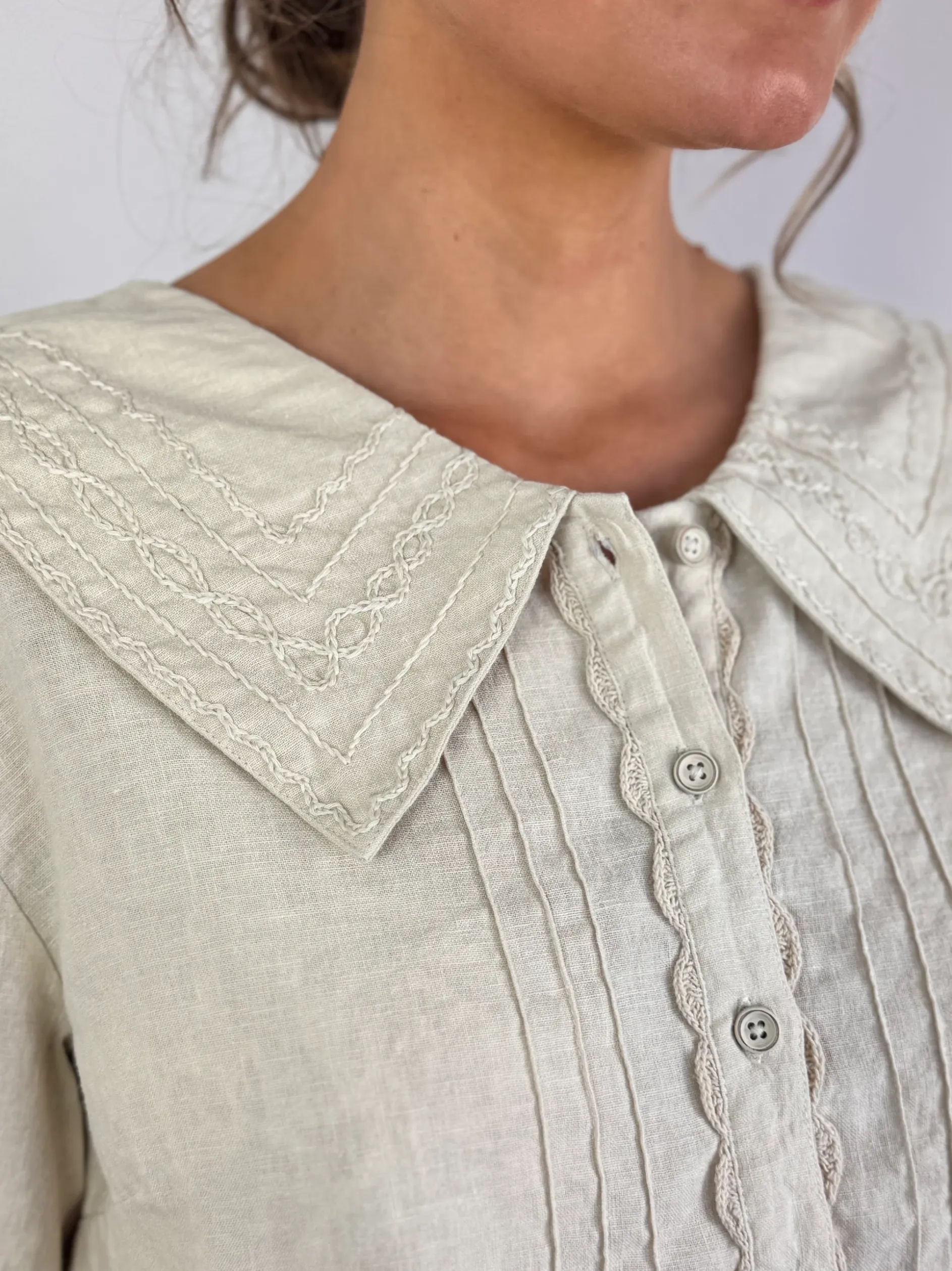 Ewa i Walla Indira Blouse Bone
