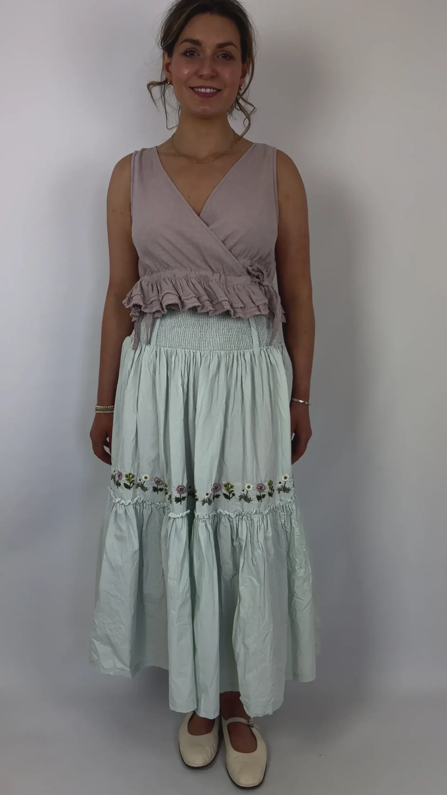 Ewa i Walla Laura Skirt Jade
