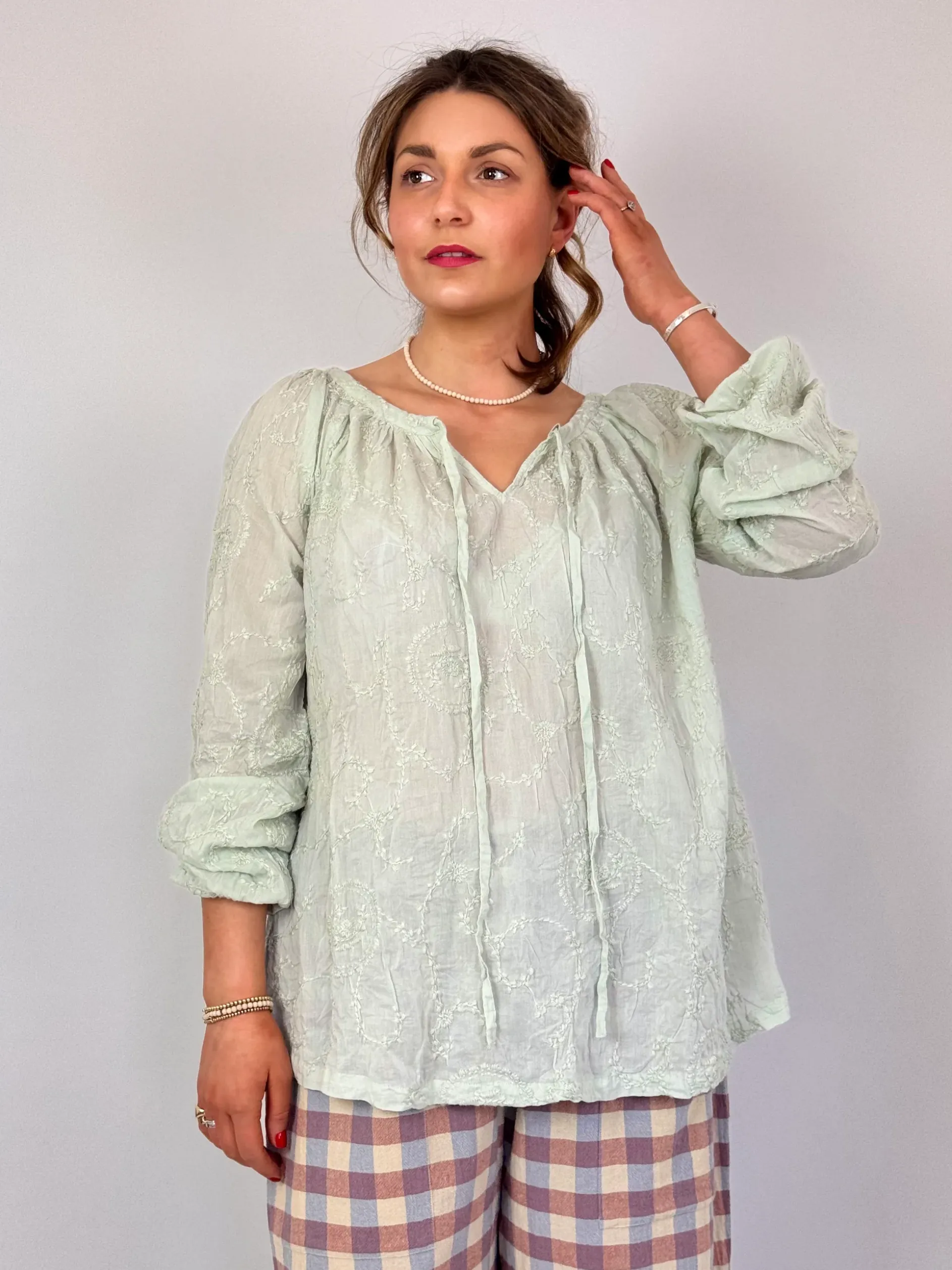 Ewa i Walla Mirella Blouse Jade