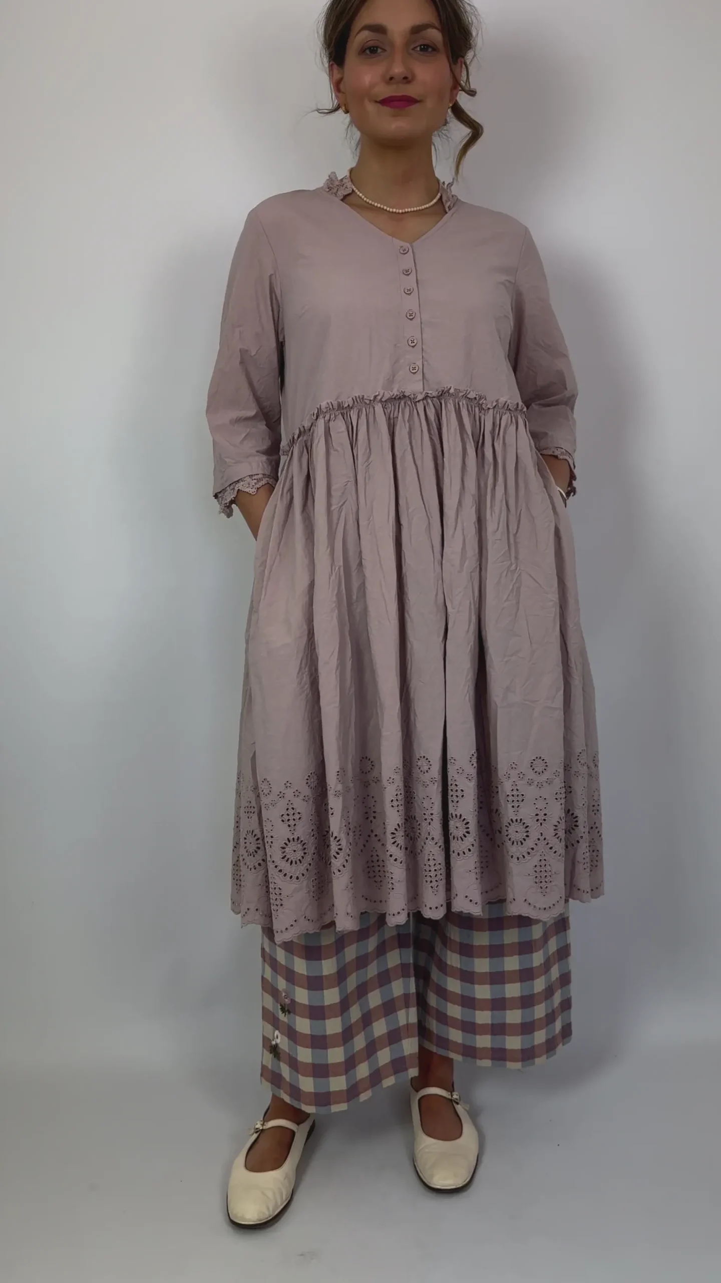 Ewa I Walla Mylina Dress Mauve