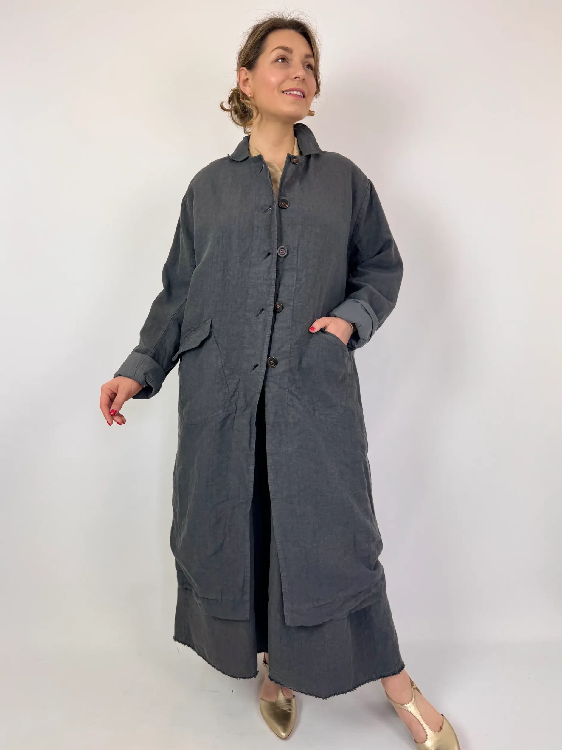 Hannoh Wessel Camila Coat Zinc