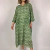 Hannoh Wessel Detta Dress Green Check