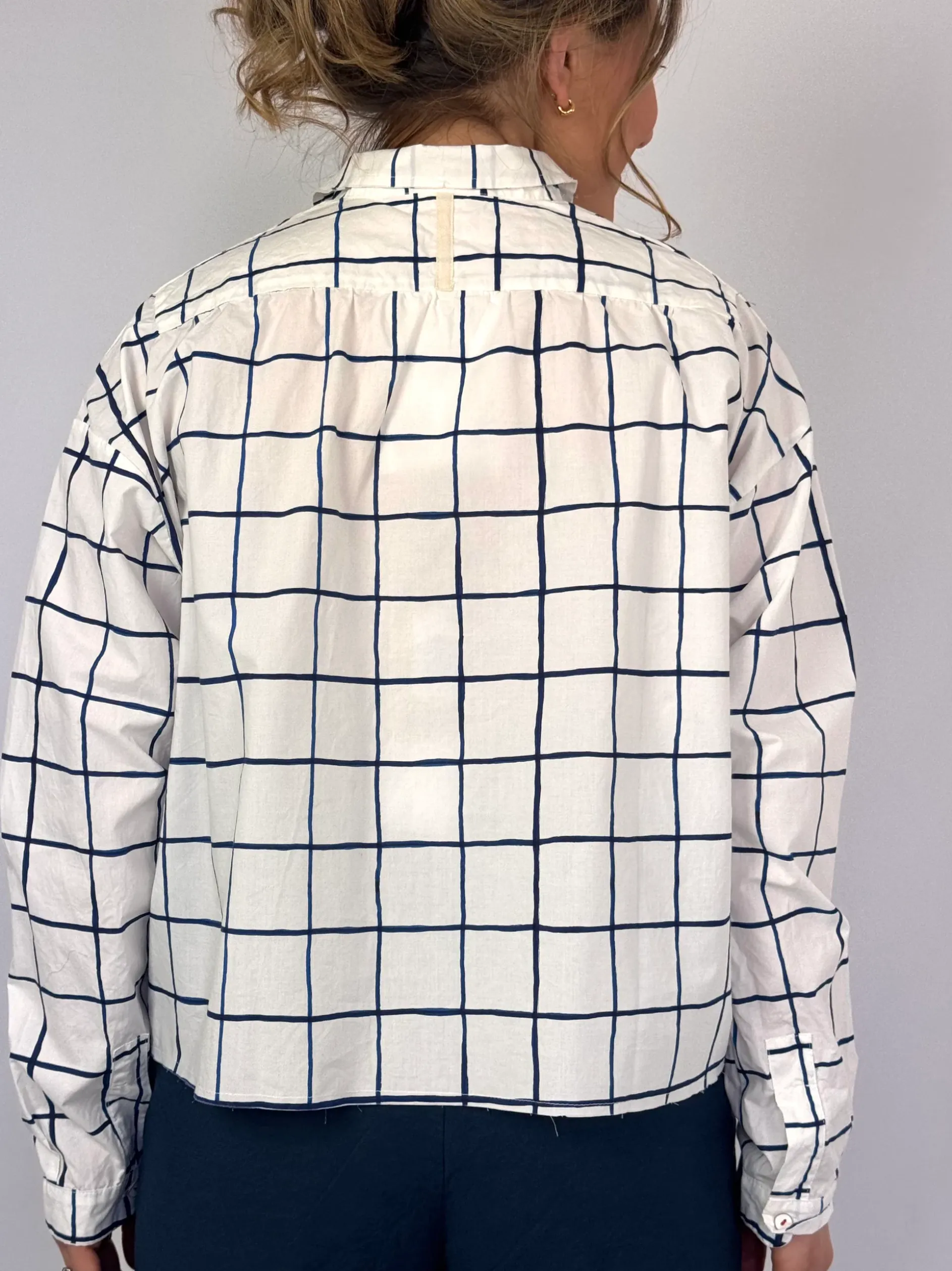 Hannoh Wessel Sonja Shirt Blue Check