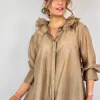 Les Filles d'Ailleurs 834 Blouse Gold