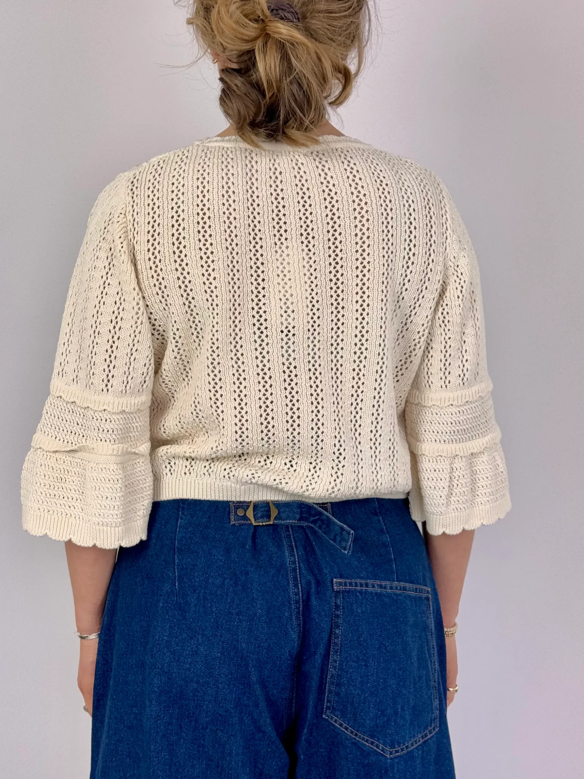 Louise Misha Croisette Jumper Cream