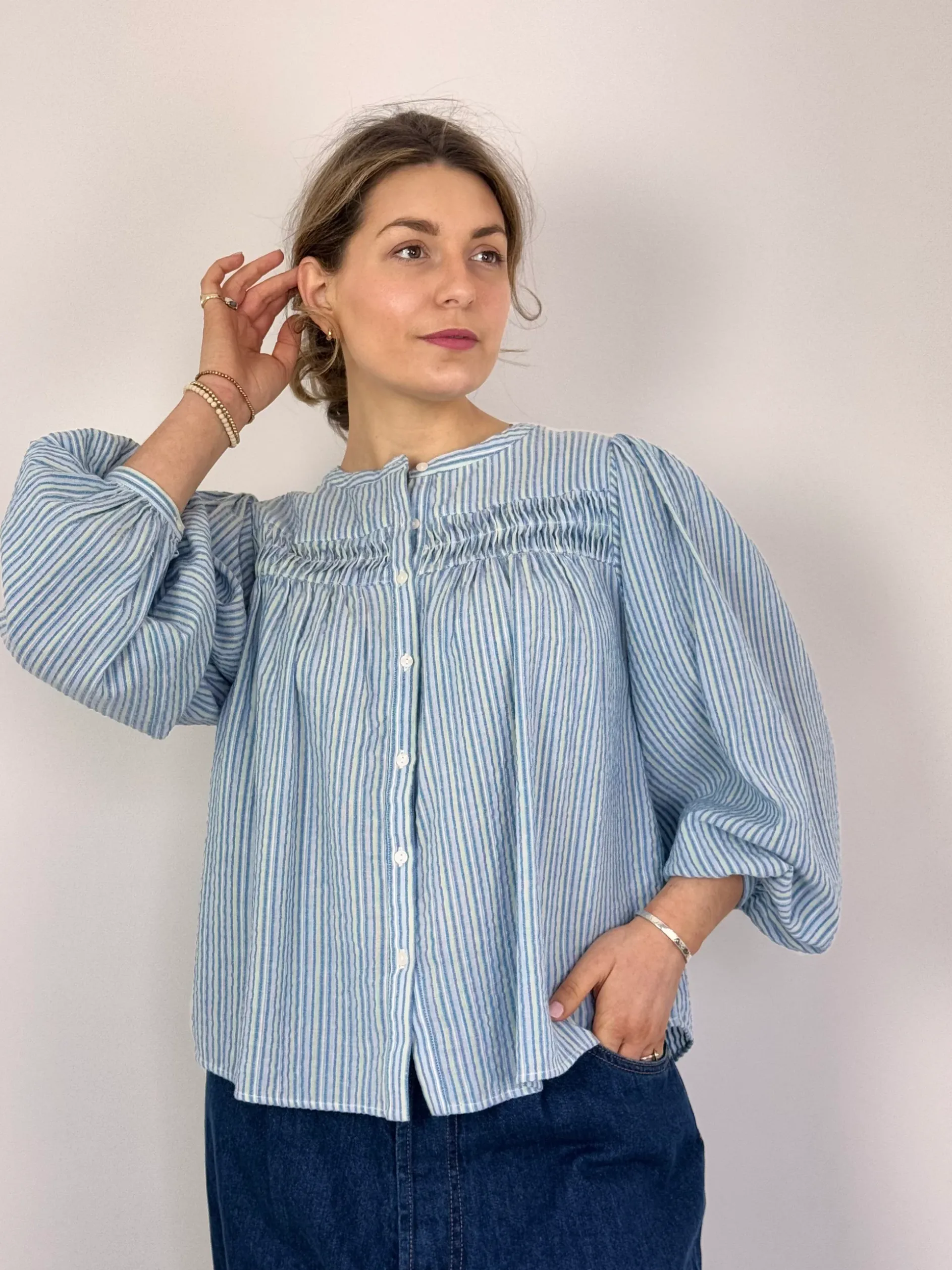 Louise Misha Jally Shirt Blue