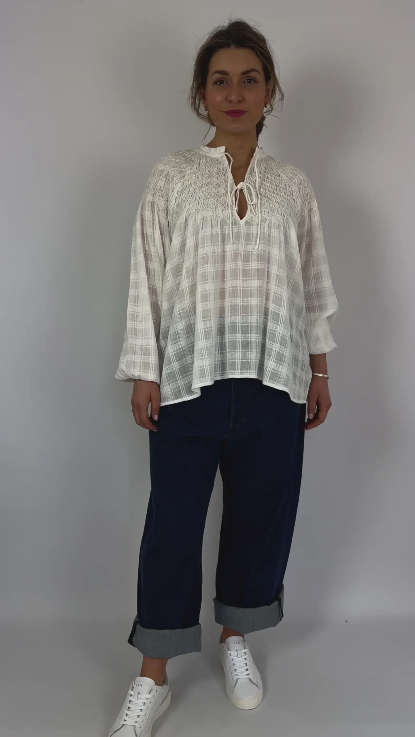 Louise Misha Nicoletta Blouse Snow