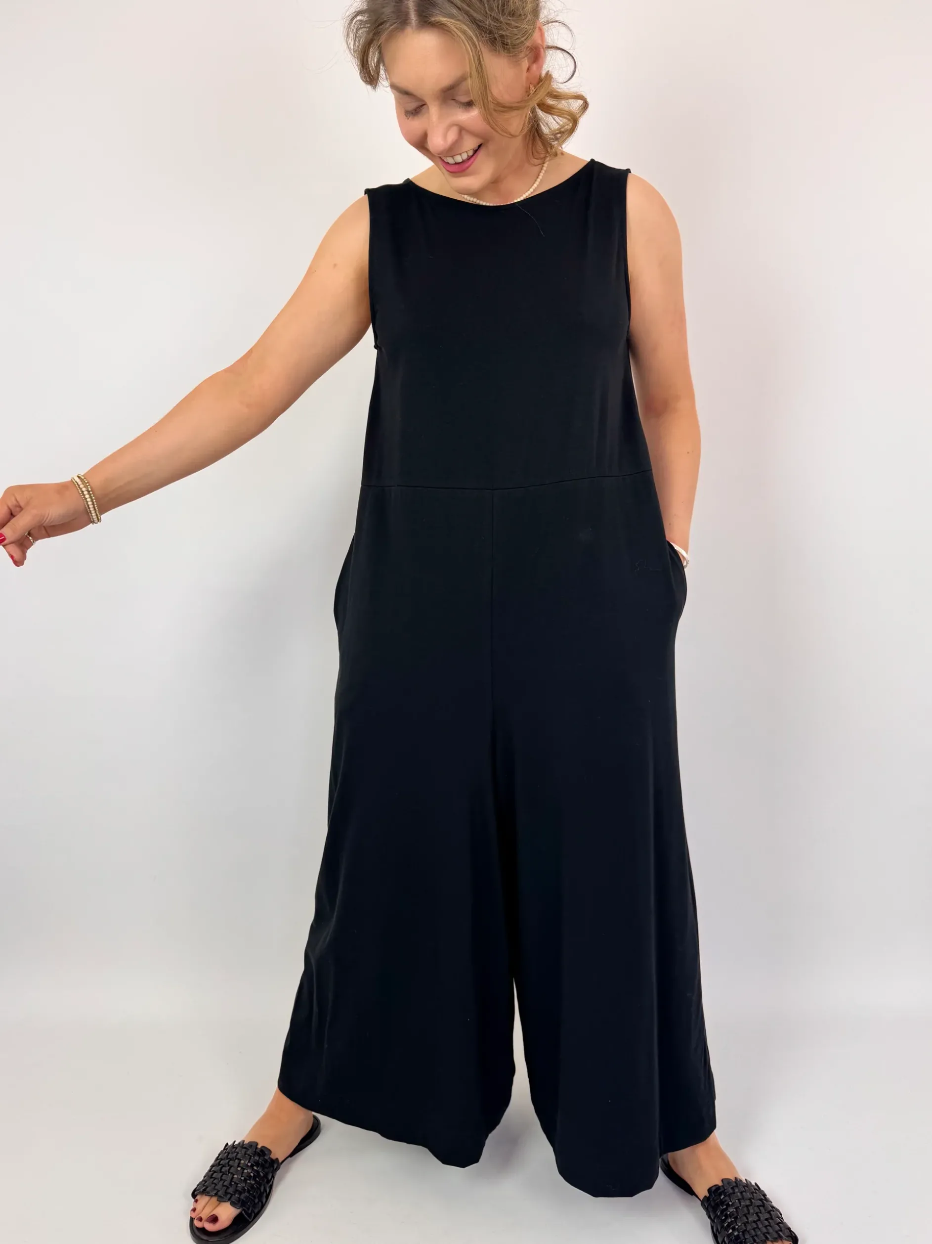 Mama b Fine Jumpsuit Black