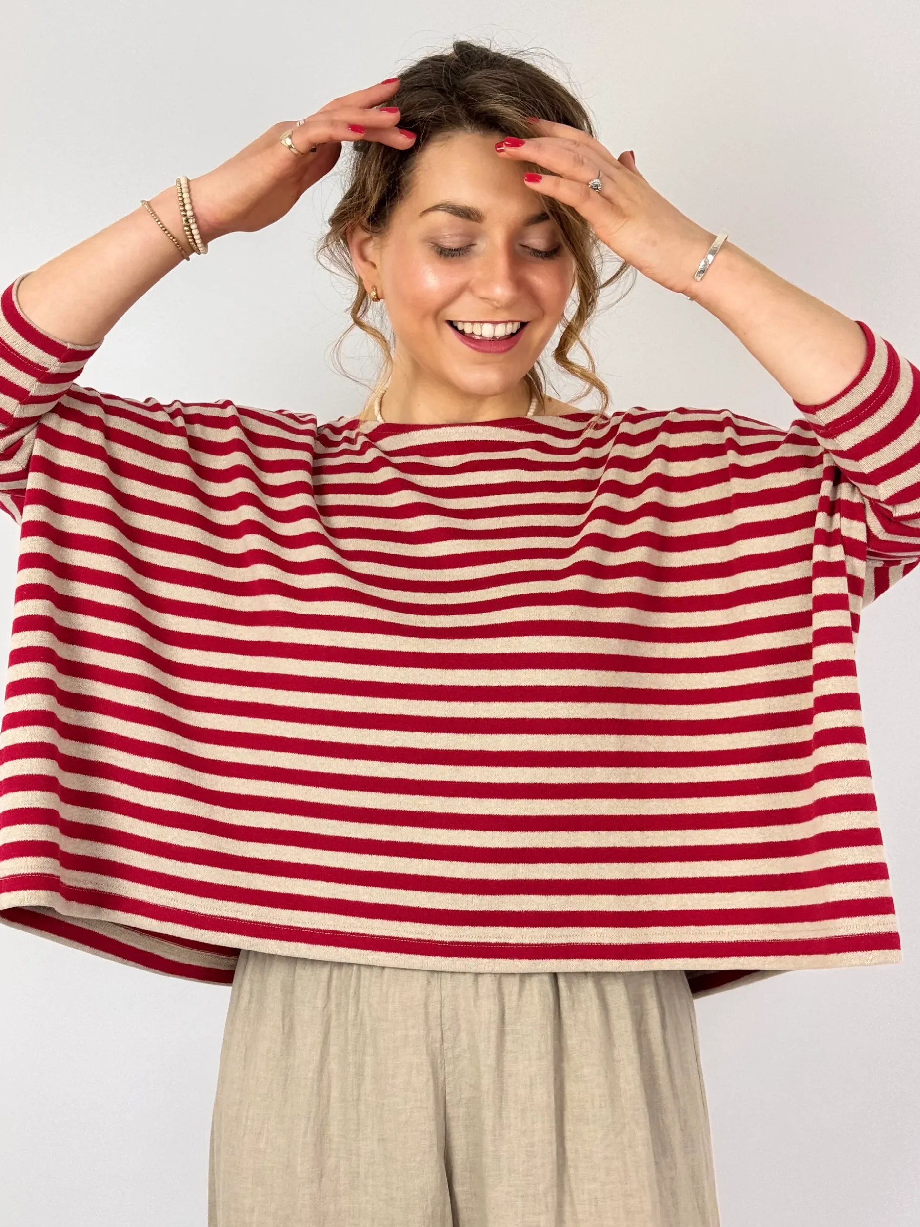 Mama b Kira Jumper Ribes Stripe