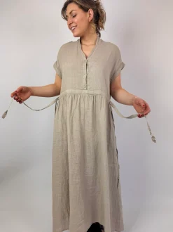 Mama b Lucido Dress Grezzo