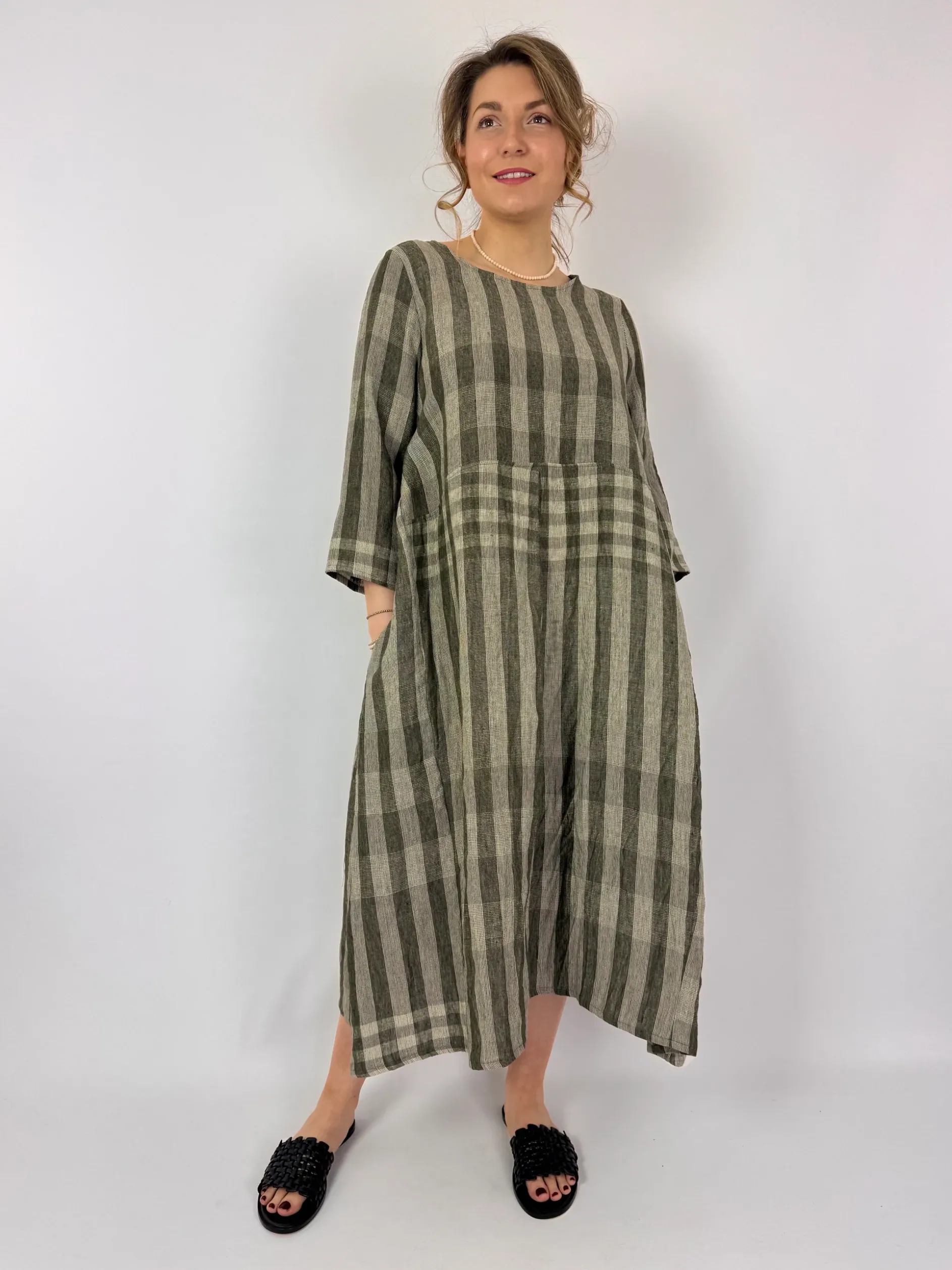 Mama b Rothko LQ Dress Alga