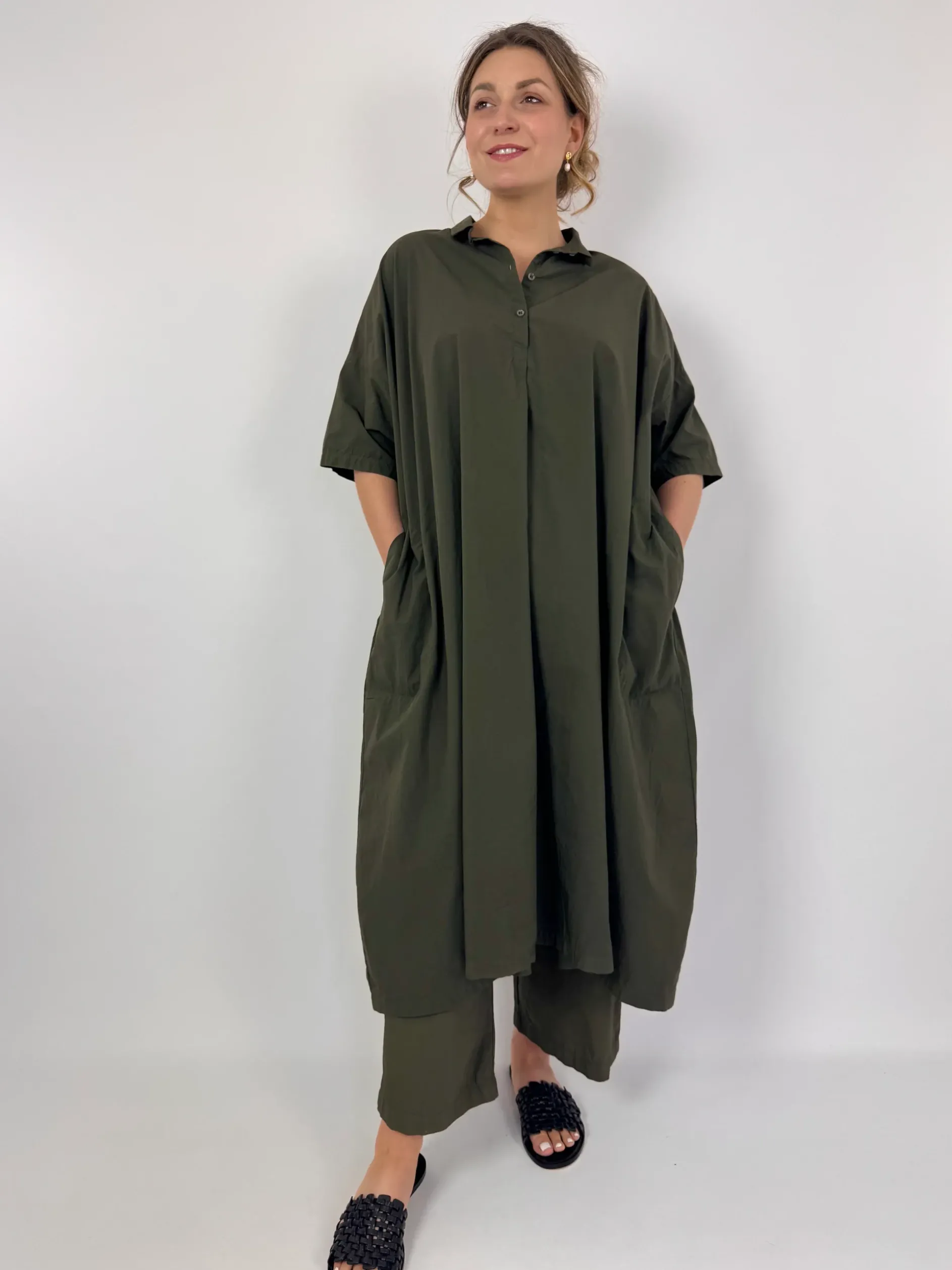 Manuelle Guibal 6782 Bigly Shift Dress Grey
