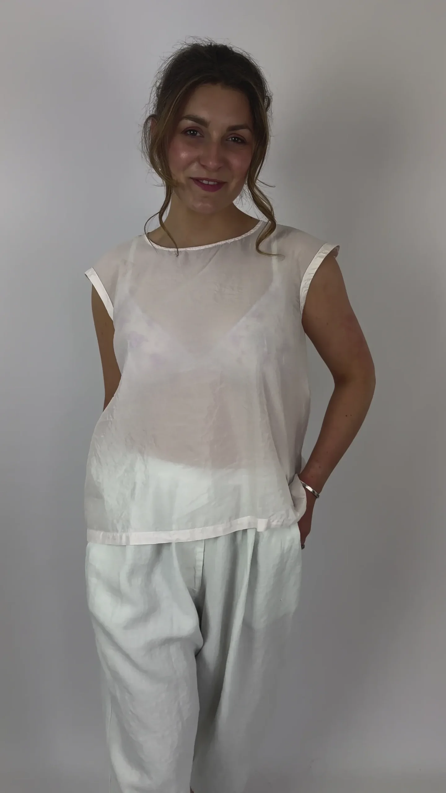 Manuelle Guibal 6809 Shylk Top Blush