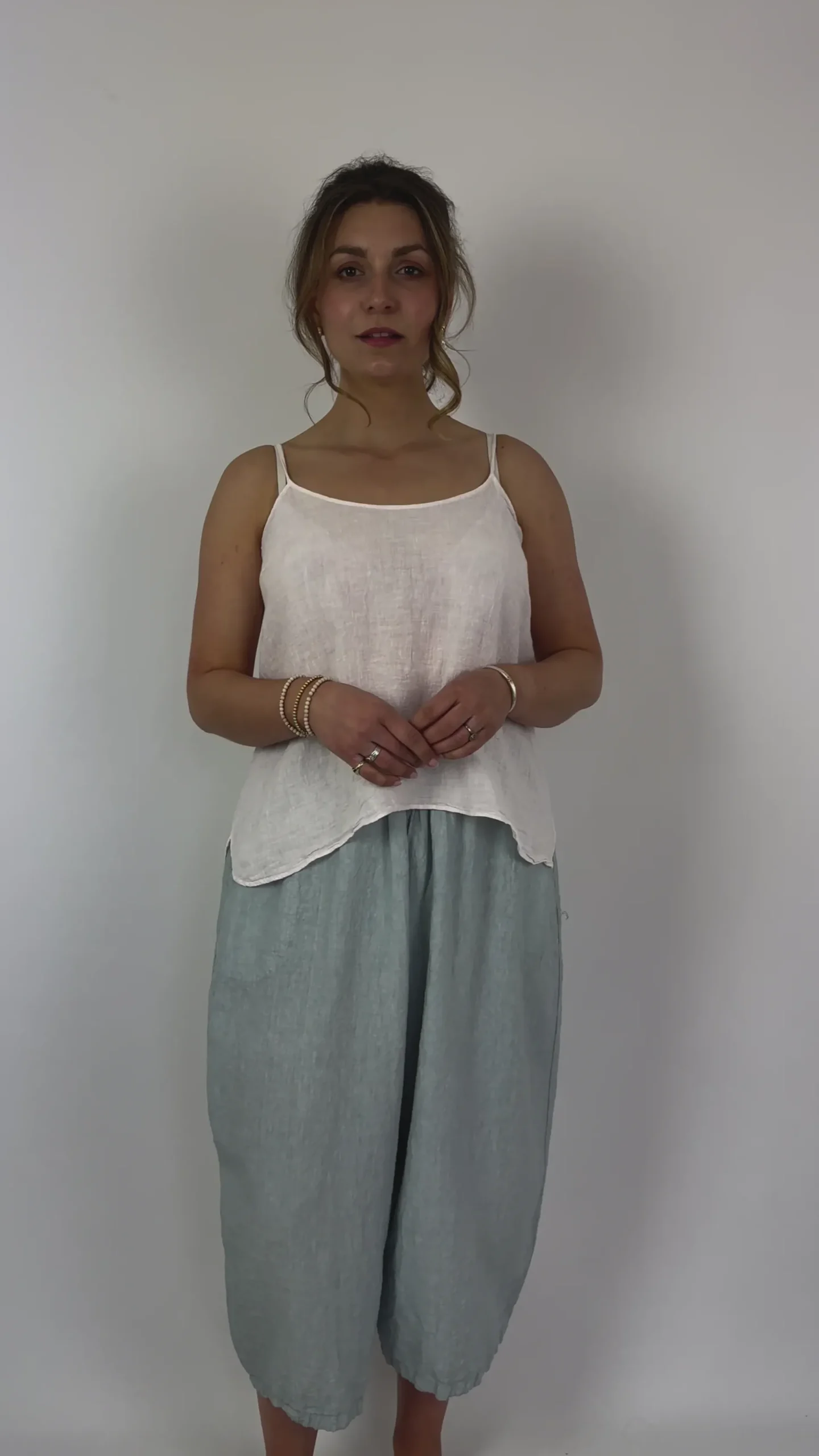 Manuelle Guibal 6834 Yilin Cami Blouse Blush