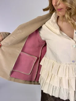 Officinae Petra Jacket Beige/Pink