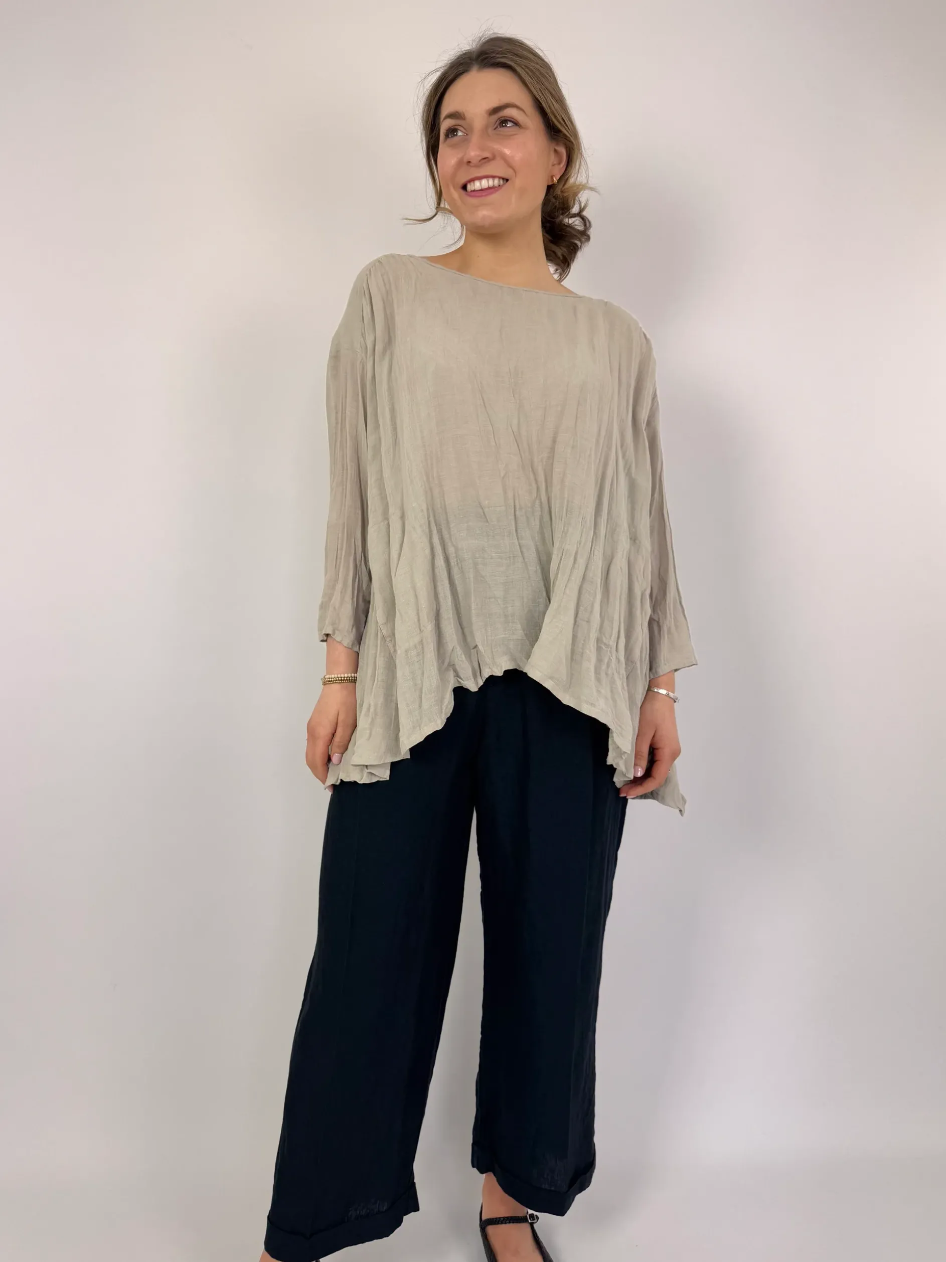 Pas De Calais 6644 Blouse Beige