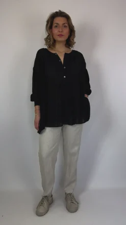 Pas De Calais 6630 Blouse Black