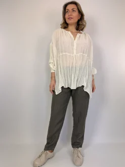 Pas De Calais 6630 Blouse Ivory