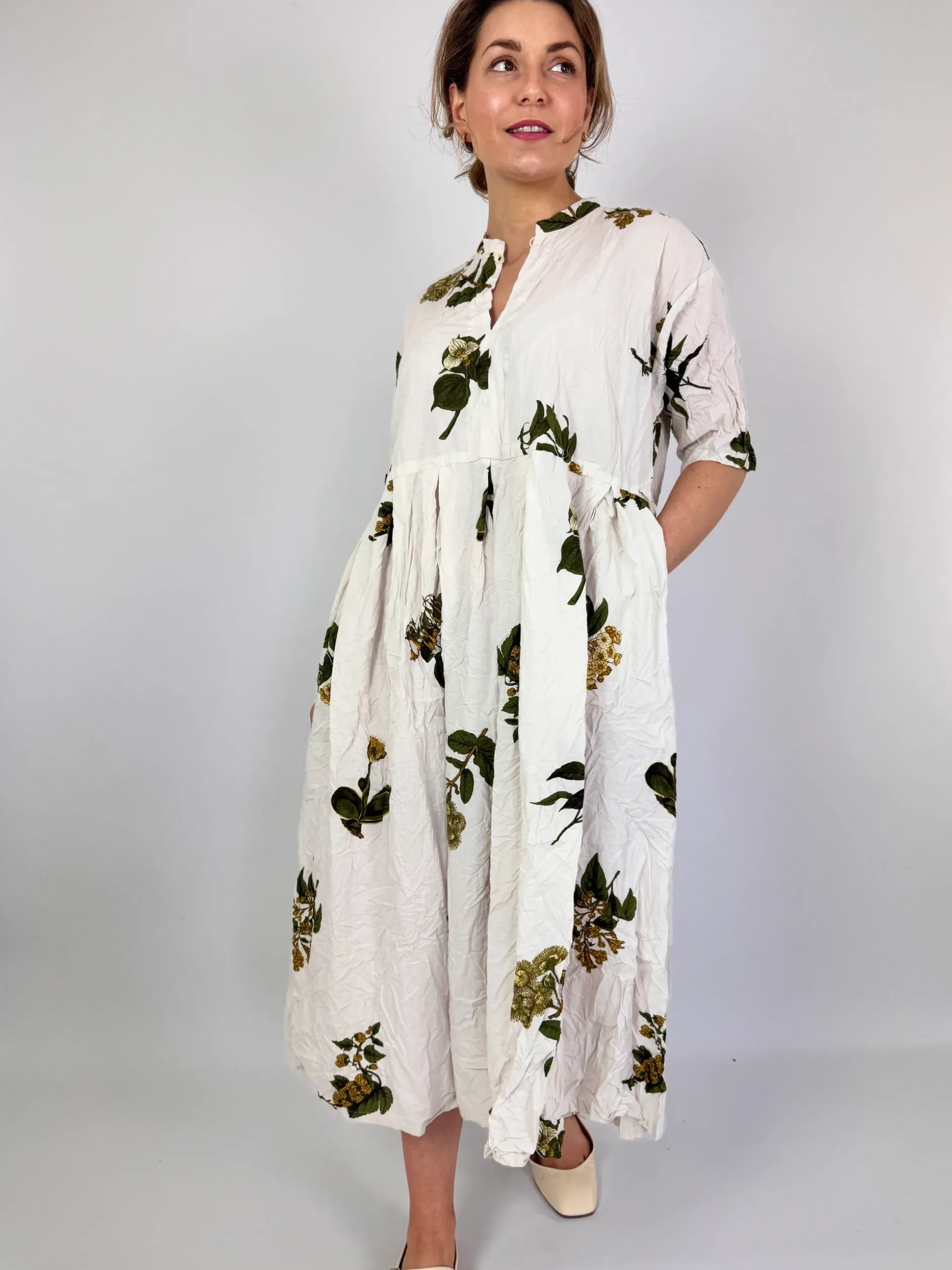 Pas De Calais 4457 Dress Ivory