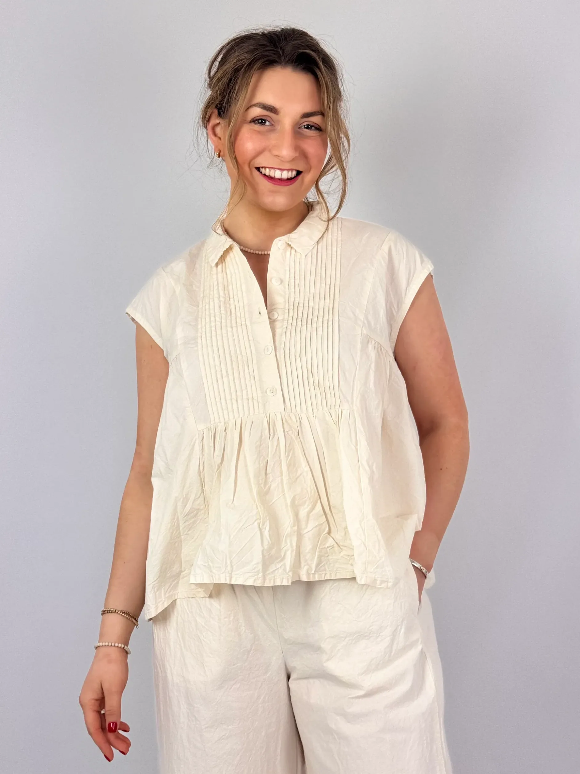 Privatsachen Junglaser Blouse Schnee