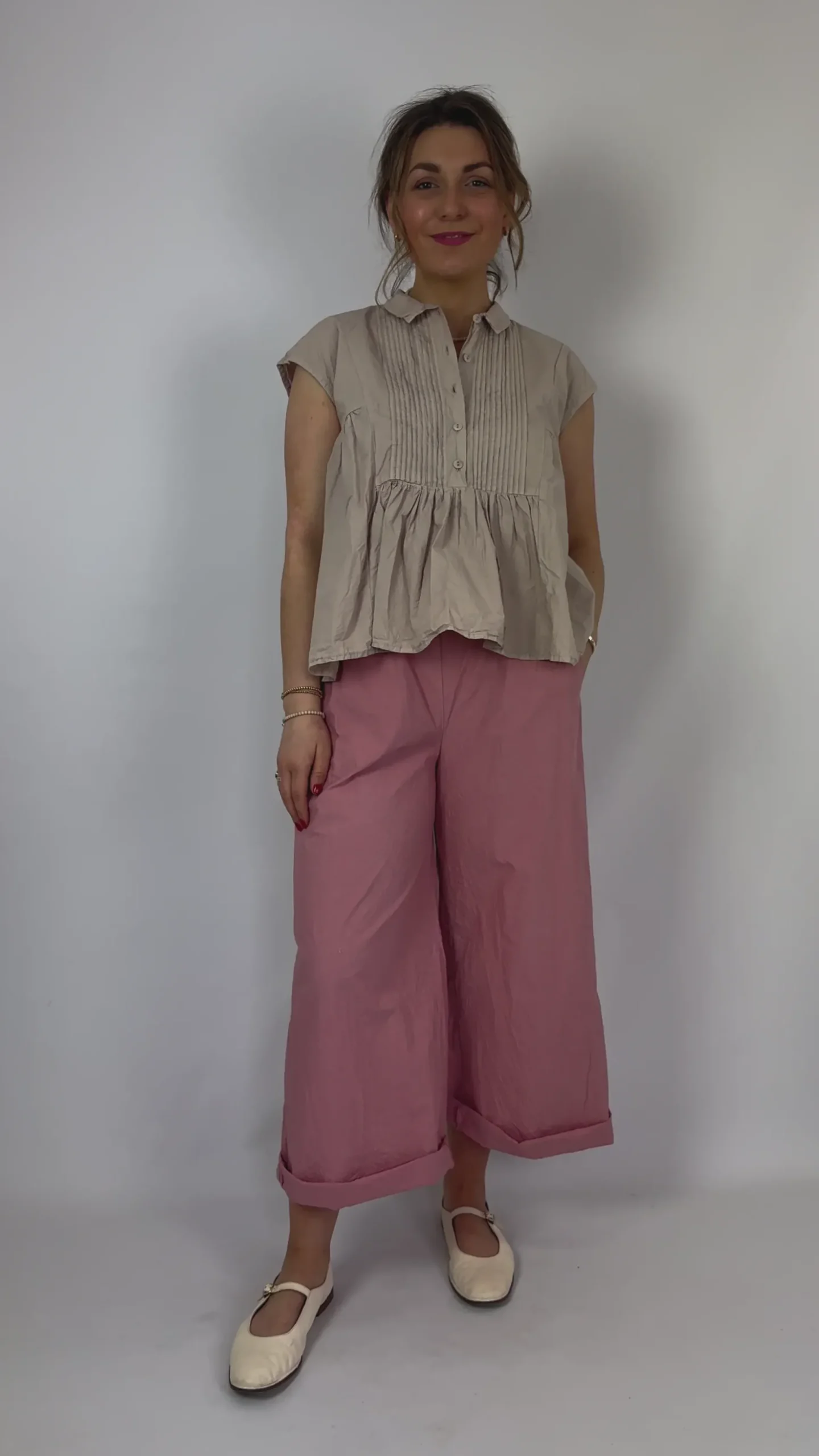 Privatsachen Junglaser Blouse Kiesel
