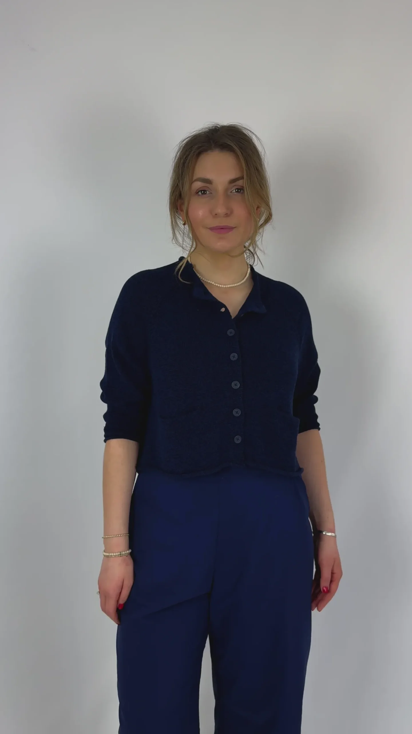 Rundholz Black Label 7116 Cardigan Navy
