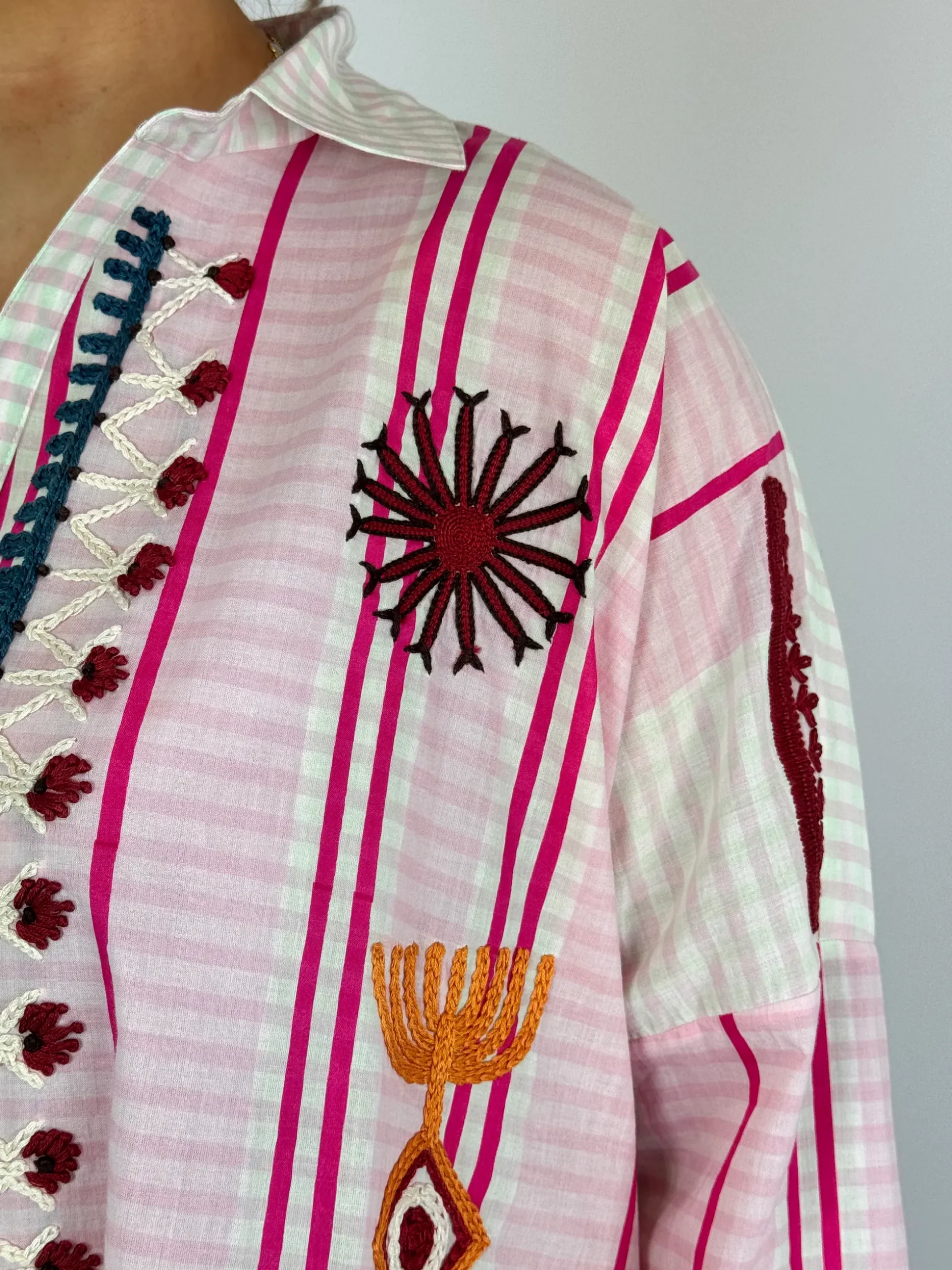 Stella Forest Frida Blouse Pink