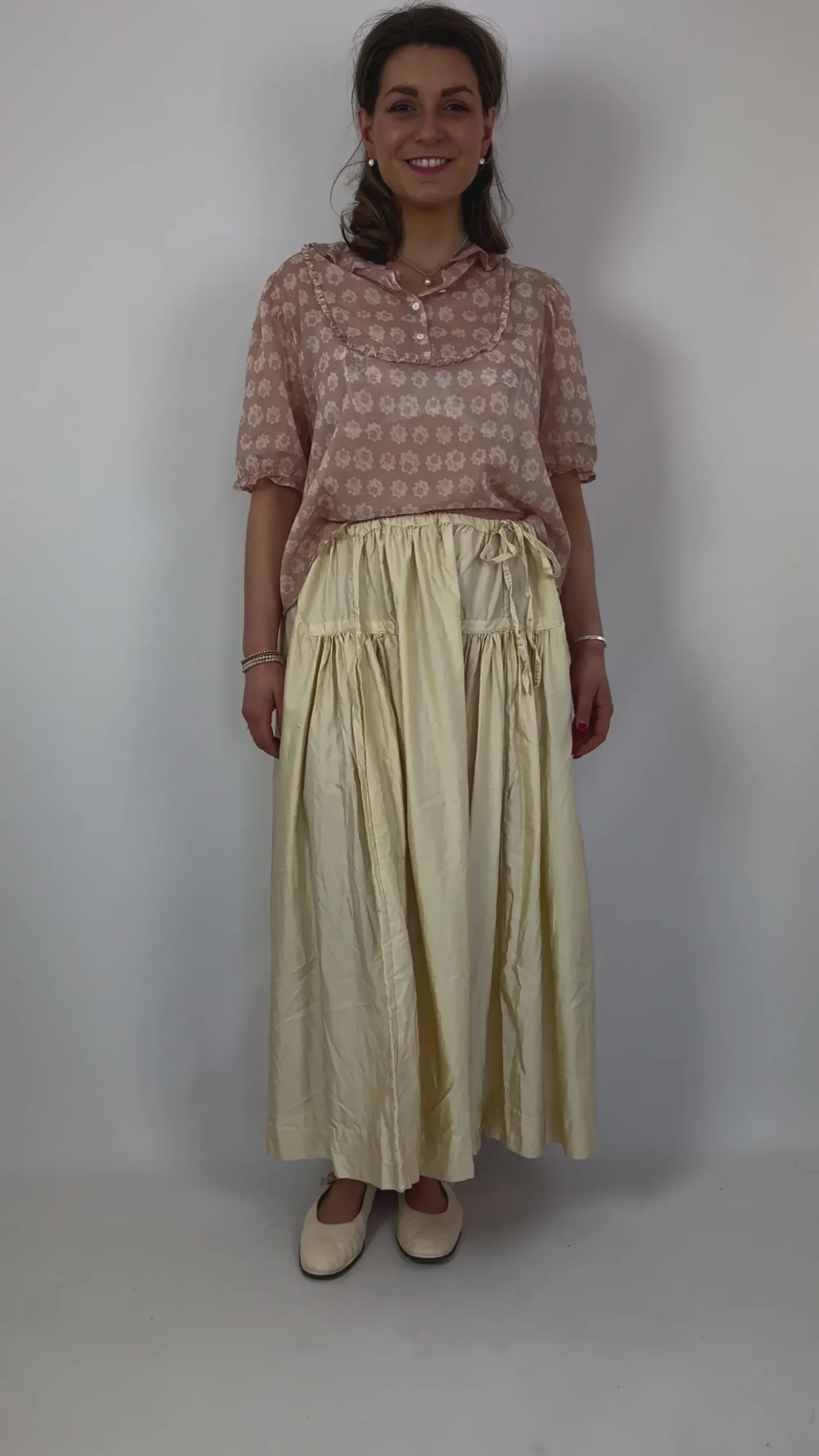 Sula Frida Skirt Biscotti