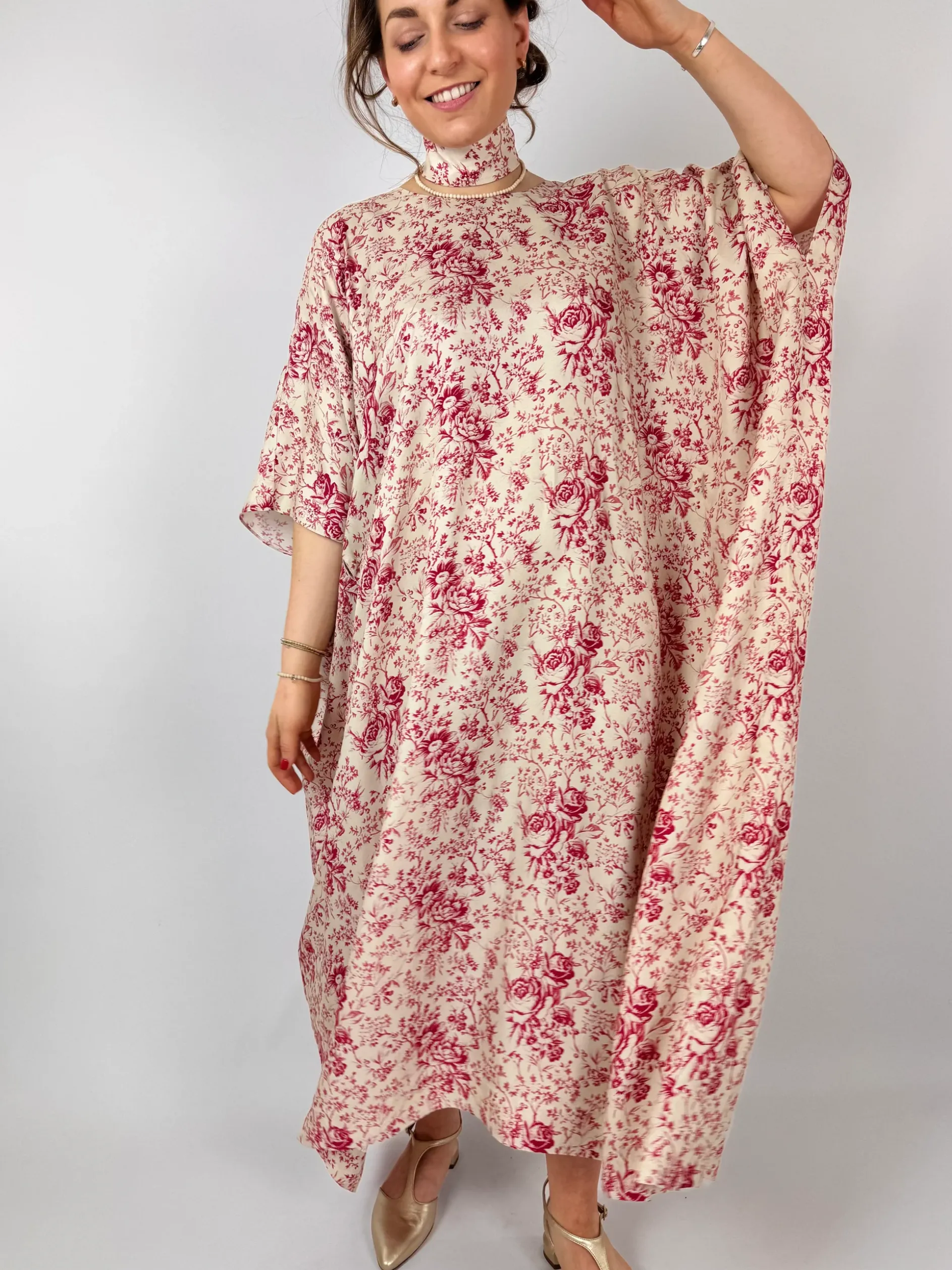 Tapis Noir Alexandra Dress Pink