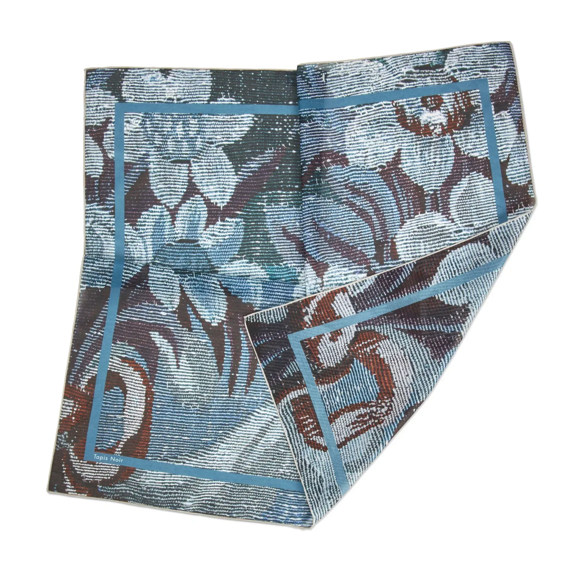 Tapis Noir Light Blue Tapestry Scarf