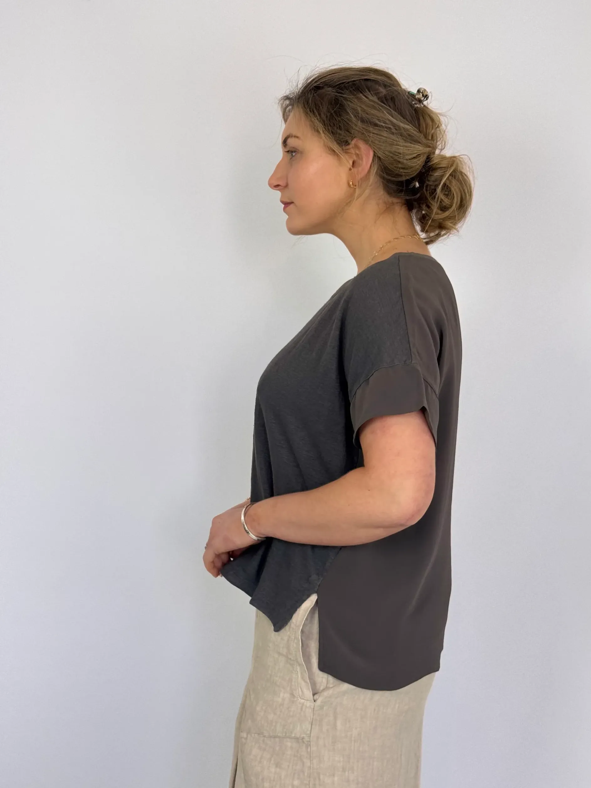 Transit Par-Such K201 T-Shirt Mud