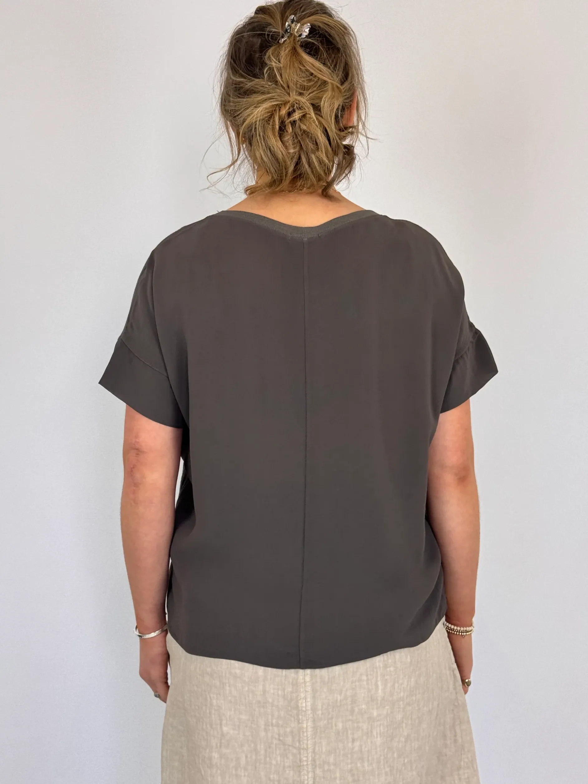 Transit Par-Such K201 T-Shirt Mud